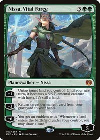 Nissa, Vital Force - Foil