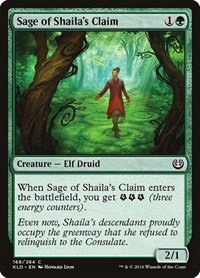 Sage of Shaila's Claim - Foil