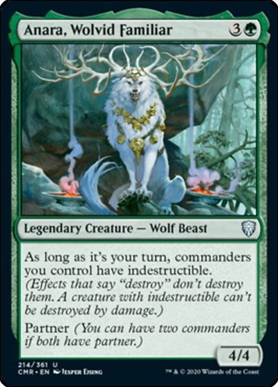 Anara, Wolvid Familiar - Foil