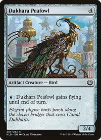 Dukhara Peafowl - Foil