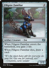 Filigree Familiar - Foil