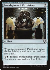 Metalspinner's Puzzleknot - Foil