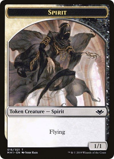 Spirit // Golem Double-Sided Token