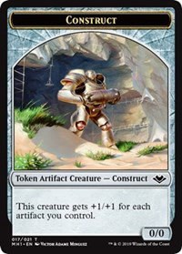 Construct Token - Foil Construct Token