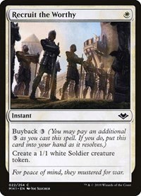 Recruit the Worthy - Foil