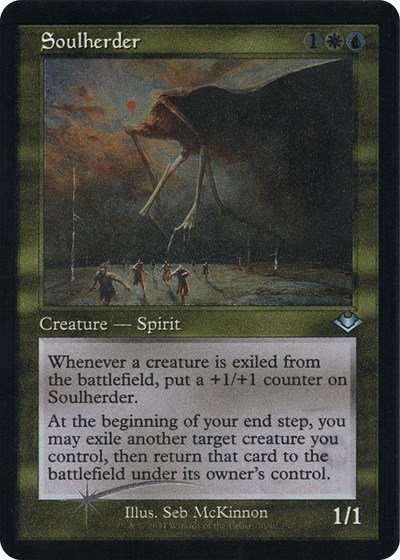 Soulherder - Retro Frame Foil Etched