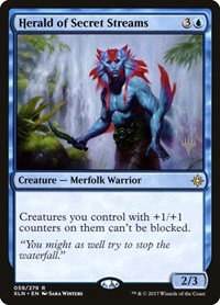 Herald of Secret Streams - Foil Herald Of Secret Streams