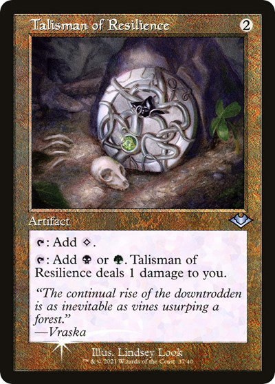 Talisman of Resilience - Retro Frame