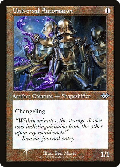 Universal Automaton - Retro Frame