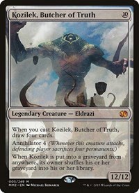 Kozilek, Butcher of Truth - Foil
