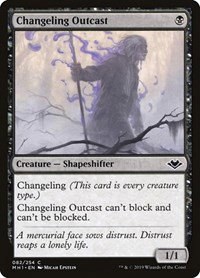Changeling Outcast - Foil