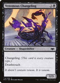 Venomous Changeling - Foil