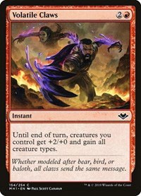 Volatile Claws - Foil