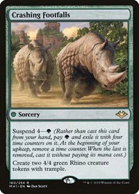 Crashing Footfalls - Foil