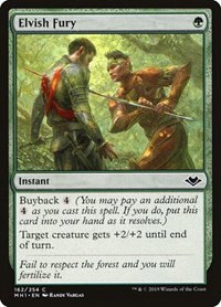 Elvish Fury - Foil