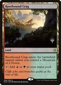 Rootbound Crag - Foil Rootbound Crag