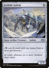 Icehide Golem - Foil