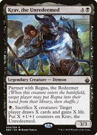 Krav, the Unredeemed - Foil