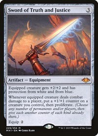 Sword of Truth and Justice - Foil