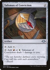 Talisman of Conviction - Foil