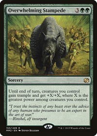 Overwhelming Stampede - Foil