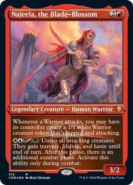 Najeela, the Blade-Blossom
