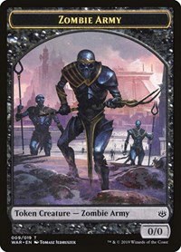 Zombie Army Token - Normal Zombie Army Token