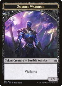 Zombie Warrior Token - Normal Zombie Warrior Token