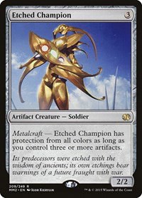 Etched Champion - Foil