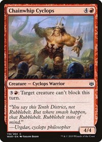 Chainwhip Cyclops - Foil