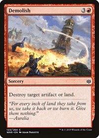 Demolish - Foil