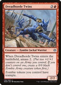 Dreadhorde Twins - Foil