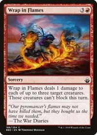 Wrap in Flames - Foil