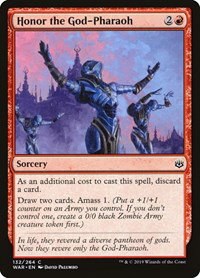 Honor the God-Pharaoh - Foil
