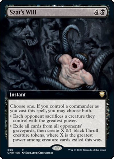 Szat's Will - Foil