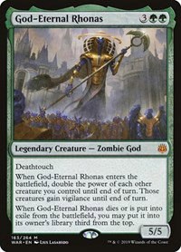 God-Eternal Rhonas - Foil