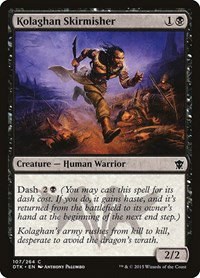Kolaghan Skirmisher - Foil