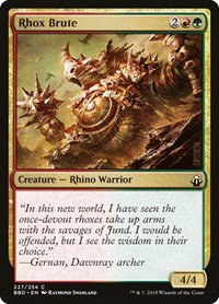 Rhox Brute - Foil