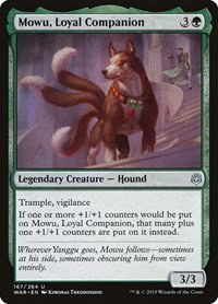Mowu, Loyal Companion - Foil