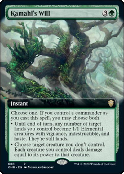 Kamahl's Will - Foil