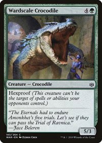 Wardscale Crocodile - Foil