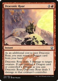 Draconic Roar - Foil