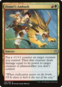 Domri's Ambush - Foil