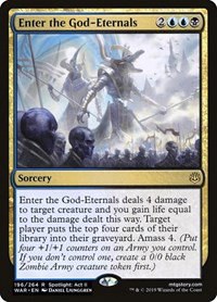 Enter the God-Eternals - Foil