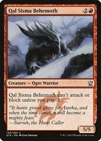 Qal Sisma Behemoth - Foil