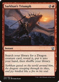 Sarkhan's Triumph - Foil