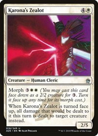 Karona's Zealot - Foil