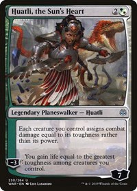 Huatli, the Sun's Heart - Foil