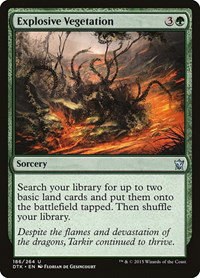 Explosive Vegetation - Foil