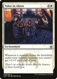 Valor in Akros - Foil